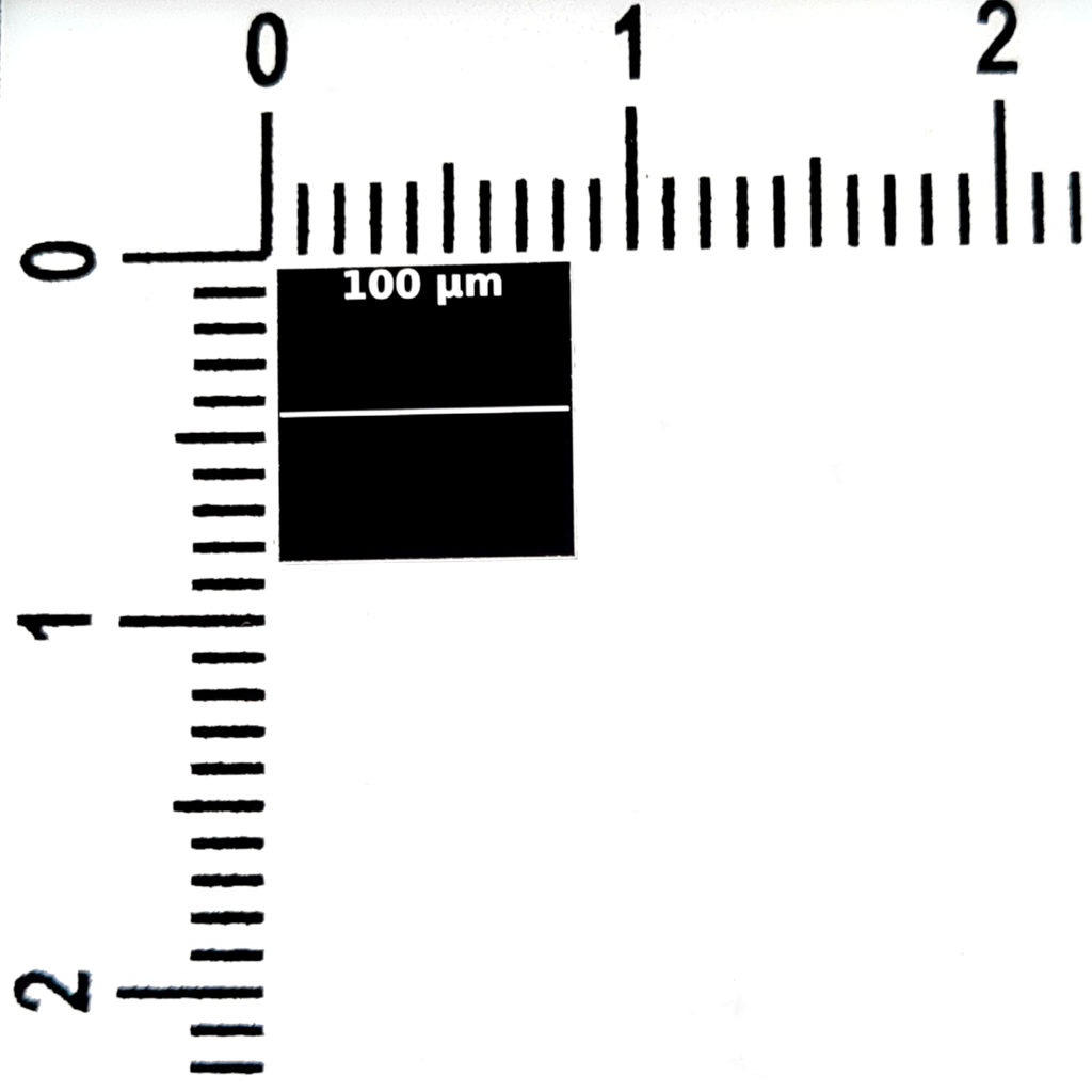 Chrommaske mit Einzelspalt CRMSK