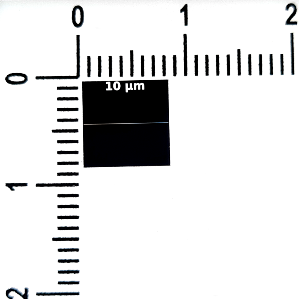 Chrommaske mit Einzelspalt CRMSK
